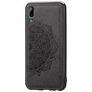 Mobigear Mandala Huawei Y7 Pro (2019) Hülle Hardcase Backcover - Schwarz