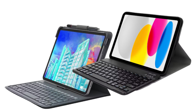 iPad Hülle mit Tastatur