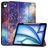 Mobigear Tri-Fold iPad Air 13 Zoll (2024) Hülle Klapphülle + Stifthalter - Milky Way Nebula