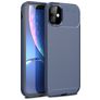 Mobigear Racing iPhone 12 Pro Max Hülle Flexibles TPU Backcover - Blau