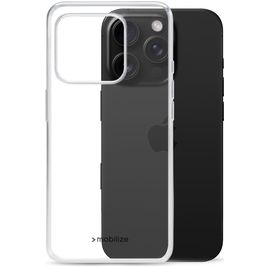 Mobilize Gelly Durchsichtig iPhone 16 Pro Hülle Flexibles TPU Backcover - Transparent