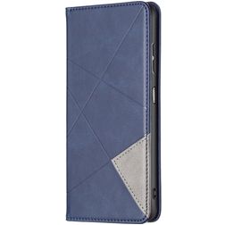 Mobigear Rhombus Slim Nokia G21 Hülle Klapphülle - Blau