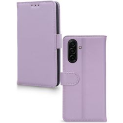 Mobilize Premium Gelly Samsung Galaxy A17 Hülle Klapphülle Geldbörse - Lila