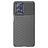 Mobigear Groove Motorola Moto G73 5G Hülle Flexibles TPU Backcover - Schwarz