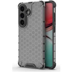 Mobigear Honeycomb Samsung Galaxy S26 Hülle Hardcase Backcover Stoßfest - Schwarz