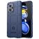 Mobigear Rugged Shield POCO X4 GT Hülle Flexibles TPU Backcover Stoßfest - Blau