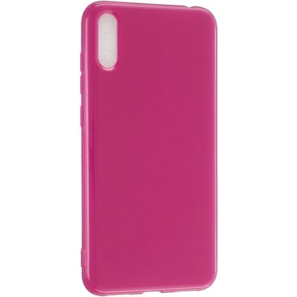 Mobigear Colors Huawei Y7 Pro (2019) Hülle Flexibles TPU Backcover - Rot