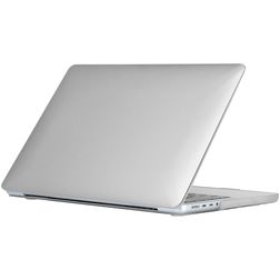 Mobigear Metallic MacBook Pro 16 Zoll (2021-2026) Hardcase Hülle MacBook Case - Silber - Model A2485 / A2780 / A2991 / A3186 / A3428 / A3429