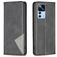 Mobigear Rhombus Slim Xiaomi 12T Pro Hülle Klapphülle - Schwarz