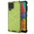 Mobigear Honeycomb Samsung Galaxy M33 Hülle Hardcase Backcover Stoßfest - Grün