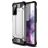 Mobigear Outdoor Samsung Galaxy S20 FE Hülle Hardcase Backcover Stoßfest - Silber