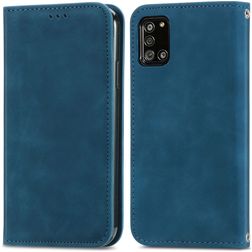Mobigear Retro Slim Samsung Galaxy A32 5G Hülle Klapphülle - Blau