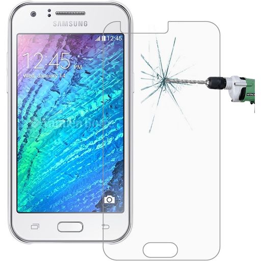 Mobigear Samsung Galaxy J3 (2016) Panzerglas Gehärtetes Glas Displayschutz - Hüllenfreundlich