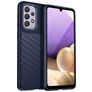 Mobigear Groove Samsung Galaxy A33 Hülle Flexibles TPU Backcover - Blau