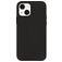 Valenta Snap Luxe iPhone 13 Echtleder Backcover - Schwarz