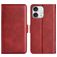 Mobigear Slim Magnet iPhone 16 Pro Hülle Klapphülle Geldbörse - Rot