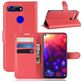 Mobigear Classic HONOR View 20 Hülle Klapphülle Geldbörse - Rot