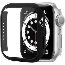 Mobigear Colors Apple Watch - 45 mm Hardcase Hülle - Schwarz
