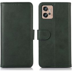 Mobigear Wallet Motorola Moto G32 Klapphülle Portemonnaie - Grün