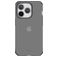 ITSkins SpectrumClear-R iPhone 14 Pro Hülle Flexibles TPU Backcover Stoßfest - Smoke