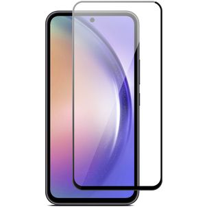 Mobigear Premium Samsung Galaxy A54 Panzerglas Gehärtetes Glas Displayschutz - Hüllenfreundlich - Schwarz