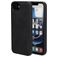 Mobiparts Classic iPhone 16e MagSafe TPU / Kunstleder Backcover - Graphite Black
