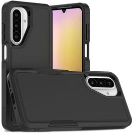 Mobigear Heavy Armor Samsung Galaxy A26 Hülle Hardcase Backcover Stoßfest - Schwarz