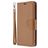 Mobigear Excellent Sony Xperia L4 Hülle Klapphülle Geldbörse - Braun