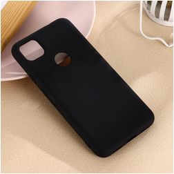 Mobigear Rubber Touch Google Pixel 4a Silikon Hülle Backcover - Schwarz