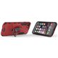 Mobigear Armor Ring iPhone SE (2020) Hülle Hardcase Backcover Stoßfest mit Ringhalter - Rot