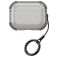 Mobigear Crystal Clip Apple AirPods Pro 3 Hülle Flexibles TPU - Schwarz