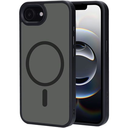 Mobiparts Hardcover iPhone 16e MagSafe Hülle Hardcase Backcover - Satin Black