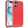 Mobigear Bio iPhone 18 Hülle Umweltfreundliches Backcover - Rot
