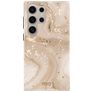 MIO Samsung Galaxy S24 Ultra MagSafe Hülle Hardcase Backcover - Gold Marble