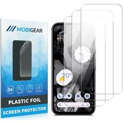 Mobigear Google Pixel 8a Displayschutz Schutzfolie - Hüllenfreundlich (3er Pack)