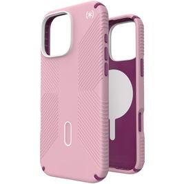 Speck Presidio2 Grip iPhone 16 Pro Max MagSafe Hülle Hardcase Backcover Stoßfest - Pink