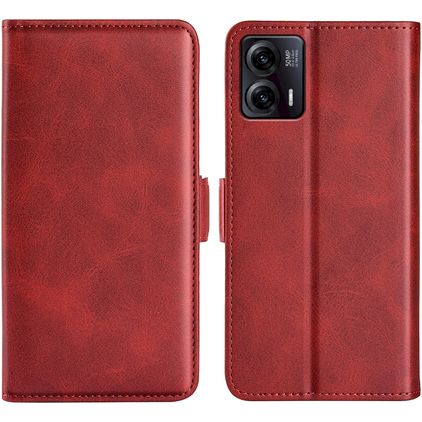 Mobigear Slim Magnet TCL 40 SE Hülle Klapphülle Geldbörse - Rot