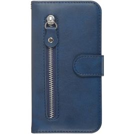Mobigear Zipper Samsung Galaxy S20 Plus Hülle Klapphülle Geldbörse - Blau Mobigear Zipper Samsung Galaxy S20 Plus Hülle Klapphülle Geldbörse - Blau
