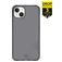 ITSkins SpectrumClear-R iPhone 15 Hülle Flexibles TPU Backcover Stoßfest - Smoke