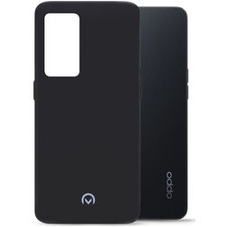 Mobilize Rubber Gelly OPPO Reno 7 Lite TPU (flexibel) Backcover - Matt Black