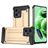Mobigear Outdoor POCO X5 Hülle Hardcase Backcover Stoßfest - Gold