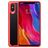 Mobigear Crystal Xiaomi Mi 8 SE Hülle Hardcase Backcover - Transparent / Rot