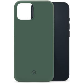 Mobilize Rubber Gelly iPhone 14 Hülle Flexibles TPU Backcover - Matt Green