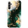 MIO Samsung Galaxy A34 MagSafe Hülle Hardcase Backcover - Green Marble