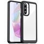 Mobigear Crystal Samsung Galaxy A36 Hülle Hardcase Backcover - Schwarz