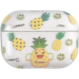Mobigear Design Apple AirPods Pro 2 Hardcase Hülle - Ananas