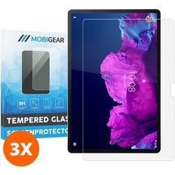 Mobigear Lenovo Tab P11 Plus Gen 1 Panzerglas Displayschutz - Hüllenfreundlich (3er Pack)