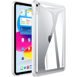 Mobigear Crystal iPad 11 (2025) Hardcase Hülle Backcover - Transparent / Weiß