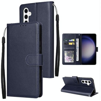 Mobigear Wallet Samsung Galaxy S26 Hülle Klapphülle Geldbörse - Blau