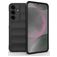 Mobigear Bumpy Samsung Galaxy S25 Plus Hülle Flexibles TPU Backcover - Schwarz